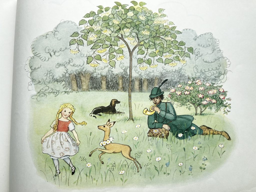 Sagan om den lilla hinden, barnbok av Elsa Beskow
