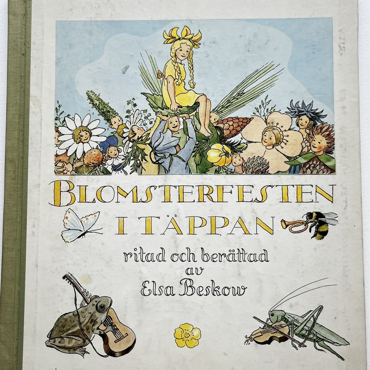 Blomsterfesten i täppan Elsa Beskow