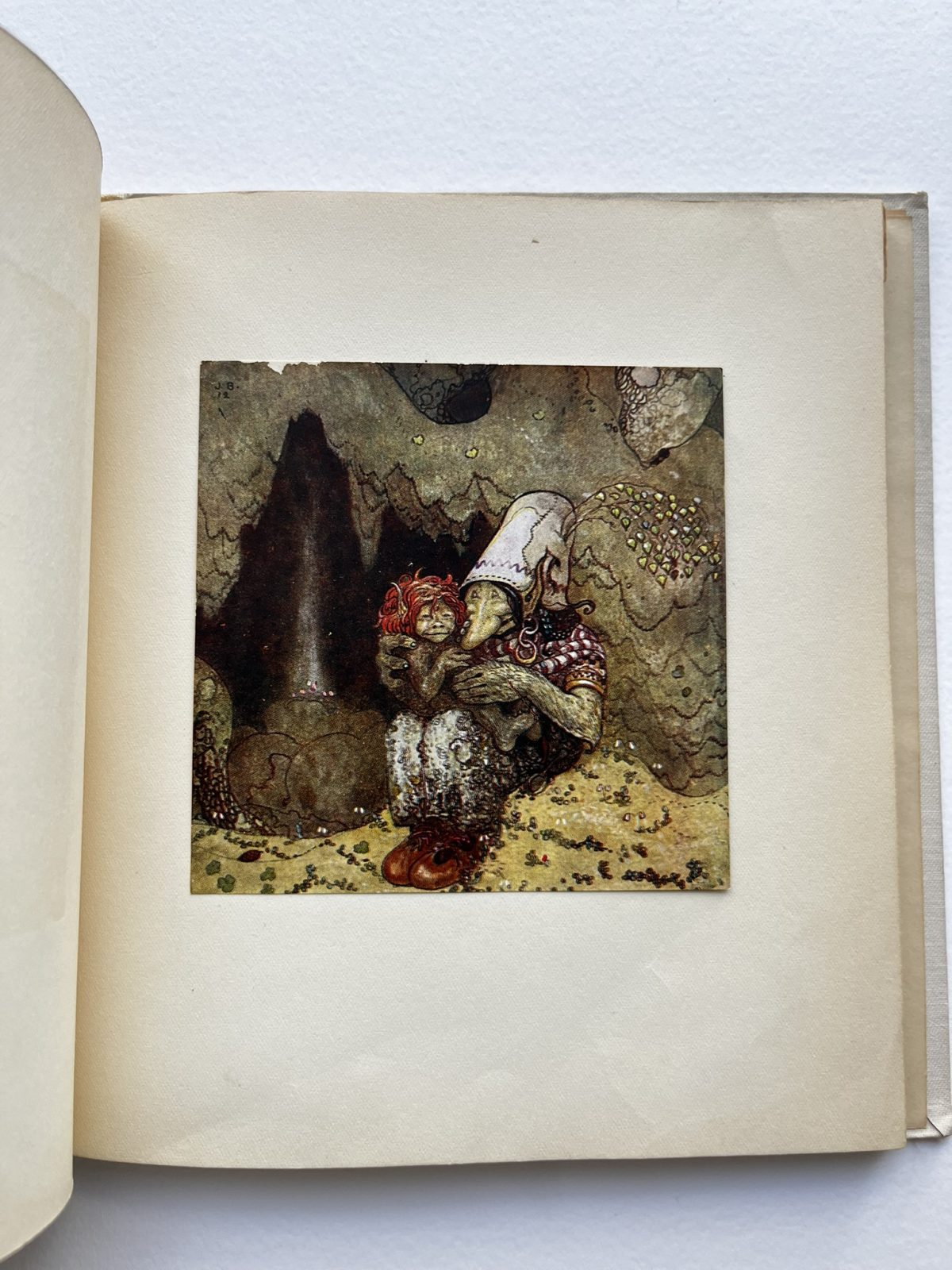 Bland tomtar och troll 1912 med illustrationer av John Bauer